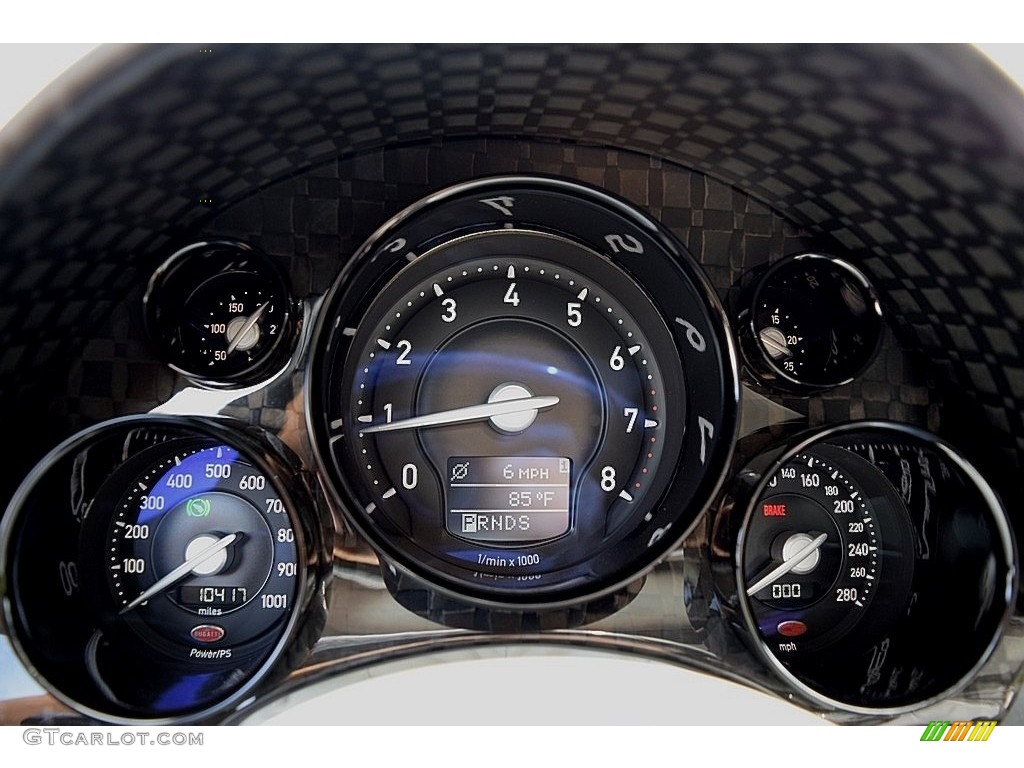 2008 Bugatti Veyron 16.4 Mansory Linea Vivere Gauges Photo #111819854