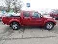 Lava Red - Frontier SV V6 Crew Cab 4x4 Photo No. 8