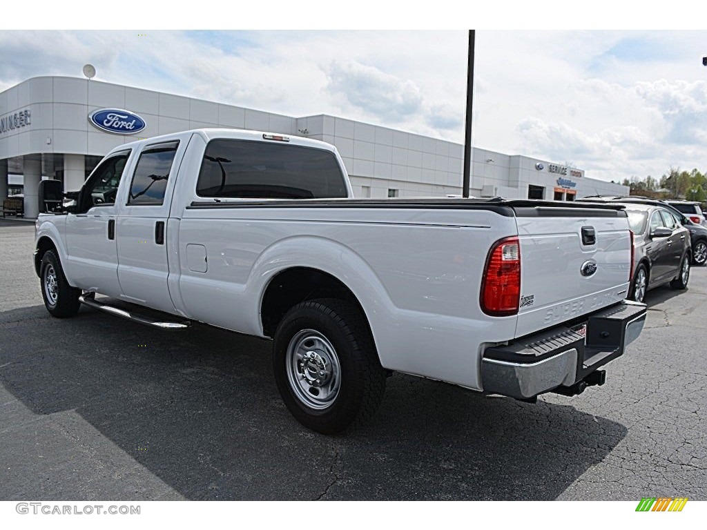 2013 F250 Super Duty XL Crew Cab - Oxford White / Steel photo #5