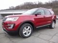 2016 Ruby Red Metallic Tri-Coat Ford Explorer XLT 4WD  photo #6