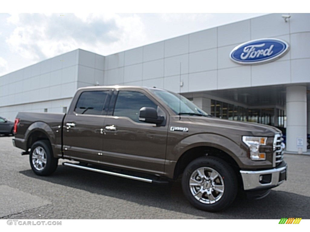 2016 F150 XLT SuperCrew - Caribou / Medium Earth Gray photo #1