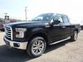 2016 Shadow Black Ford F150 XLT SuperCab 4x4  photo #7