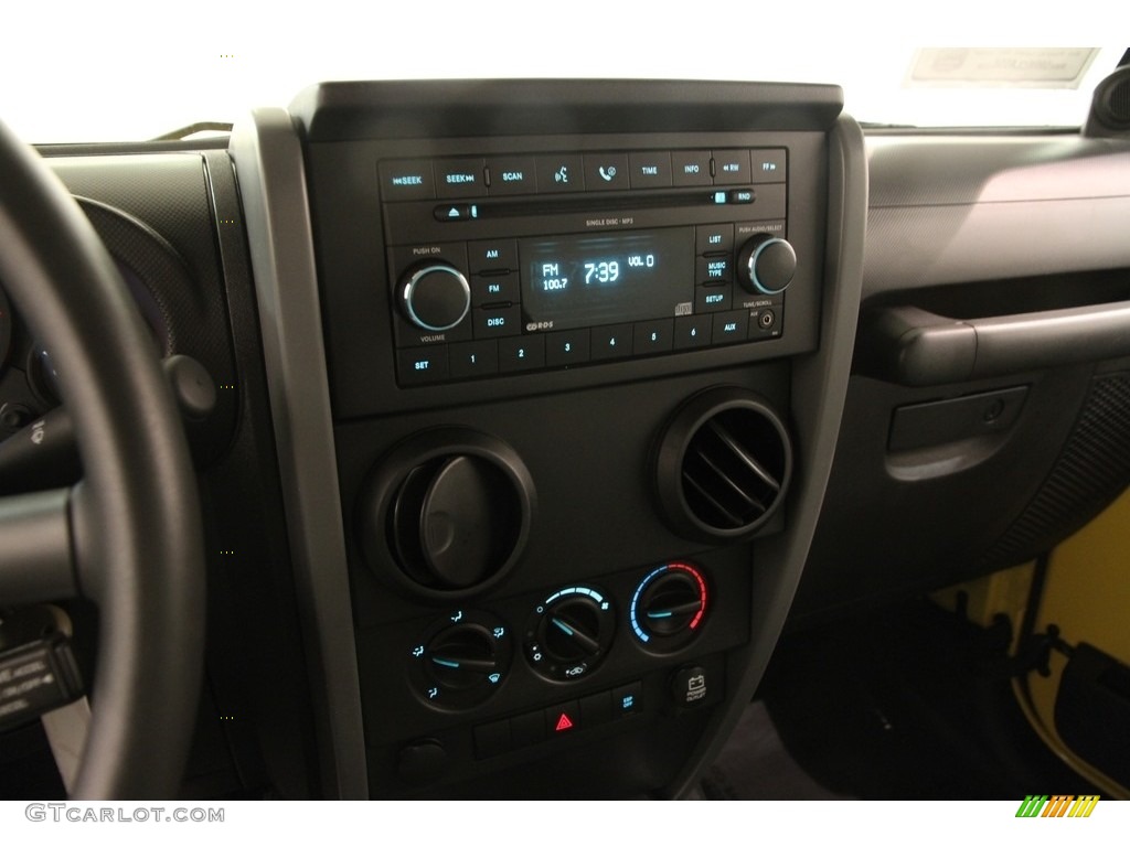 2008 Wrangler X 4x4 - Detonator Yellow / Dark Slate Gray/Medium Slate Gray photo #8