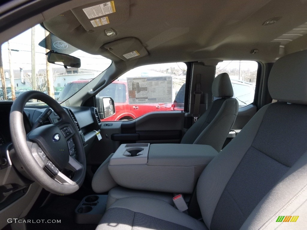 2016 F150 XL SuperCab 4x4 - Shadow Black / Medium Earth Gray photo #12