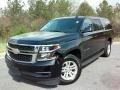 2015 Black Chevrolet Suburban LT 4WD  photo #2