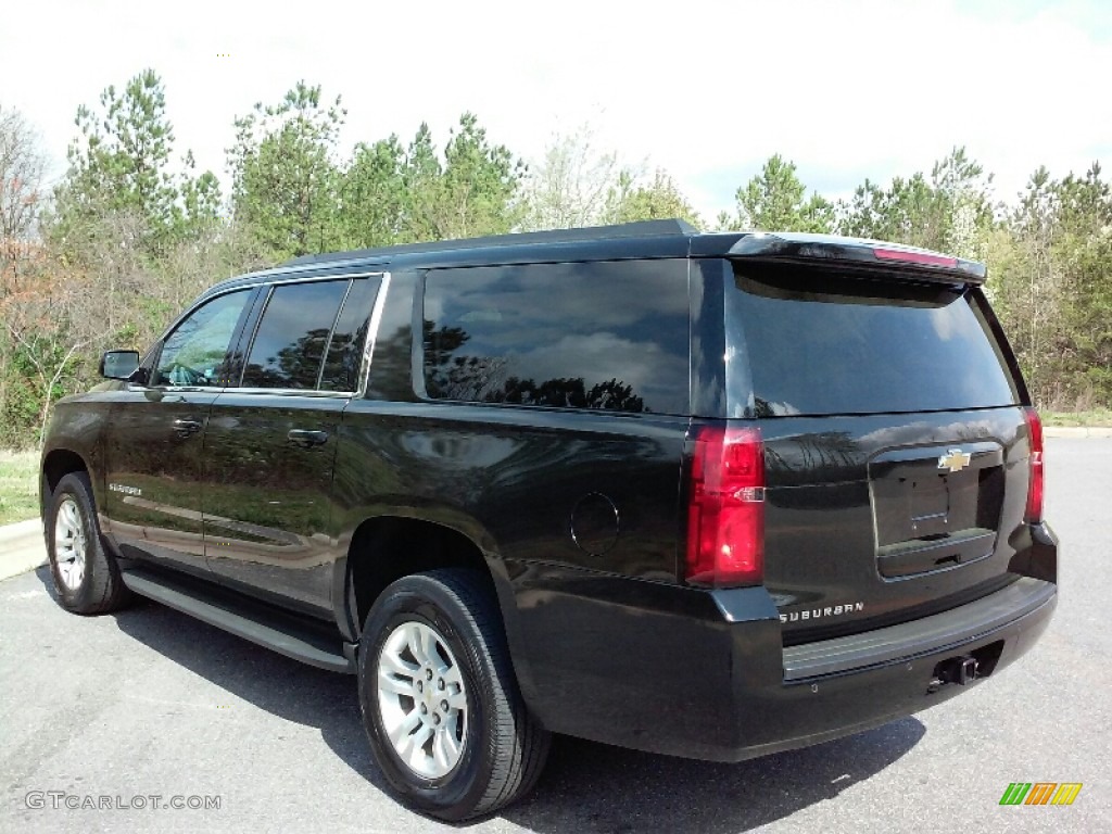 2015 Suburban LT 4WD - Black / Jet Black photo #5