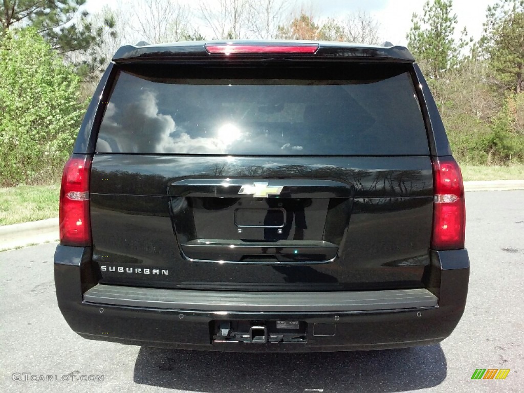 2015 Suburban LT 4WD - Black / Jet Black photo #6