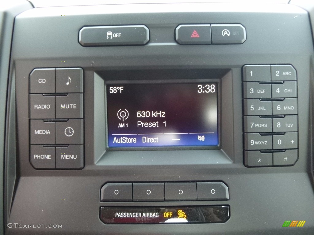 2016 F150 XL SuperCrew 4x4 - Shadow Black / Medium Earth Gray photo #19