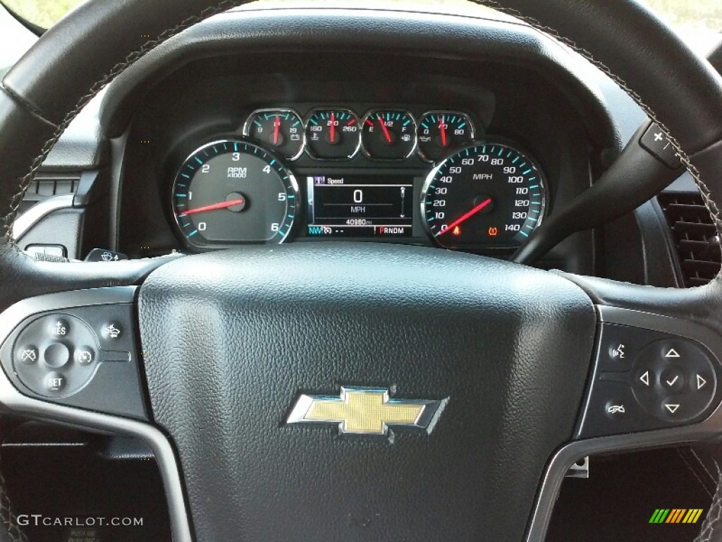 2015 Suburban LT 4WD - Black / Jet Black photo #12