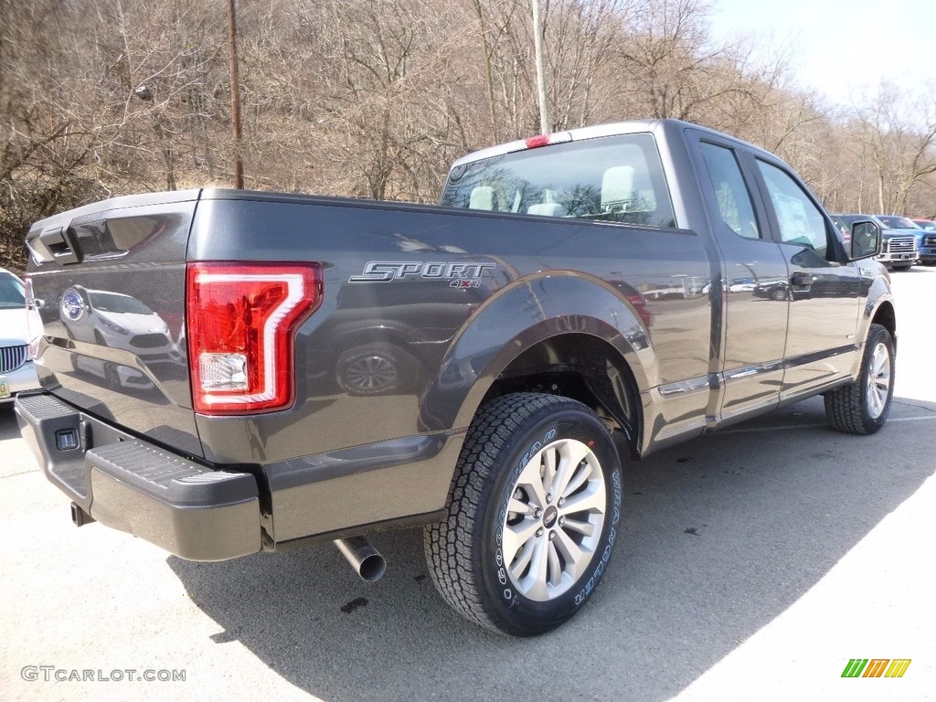 2016 F150 XL SuperCab 4x4 - Magnetic / Medium Earth Gray photo #3