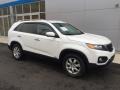 2011 Snow White Pearl Kia Sorento LX AWD  photo #1