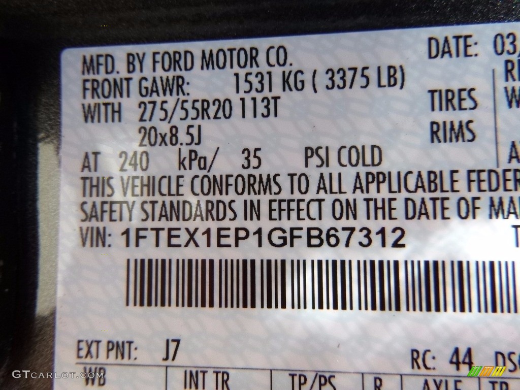 2016 F150 XL SuperCab 4x4 - Magnetic / Medium Earth Gray photo #16