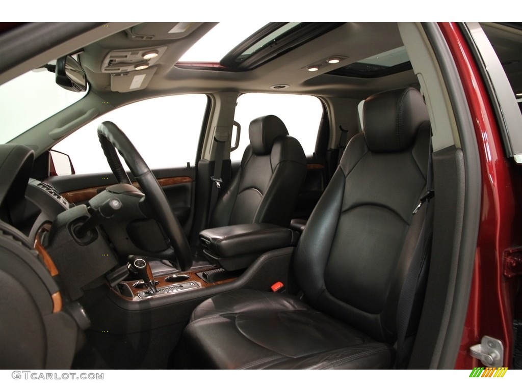 2007 Outlook XR AWD - Red Jewel / Black photo #5
