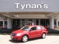 2007 Inferno Red Crystal Pearl Dodge Caliber SXT  photo #1