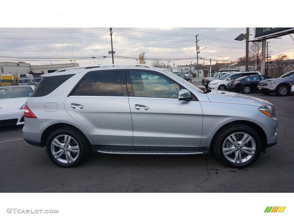 2013 ML 350 4Matic - Palladium Silver Metallic / Black photo #5