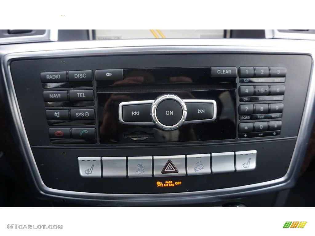 2013 ML 350 4Matic - Palladium Silver Metallic / Black photo #25