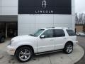 White Platinum Tri-Coat Metallic 2010 Mercury Mountaineer V8 Premier AWD