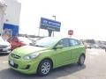 2012 Electrolyte Green Hyundai Accent GS 5 Door #111809490