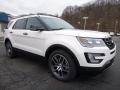 2016 White Platinum Metallic Tri-Coat Ford Explorer Sport 4WD  photo #8