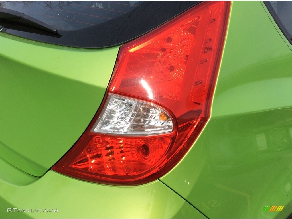 2012 Accent GS 5 Door - Electrolyte Green / Black photo #21