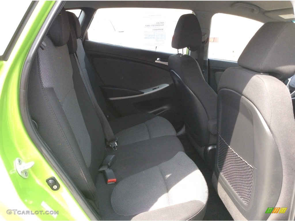 2012 Accent GS 5 Door - Electrolyte Green / Black photo #22