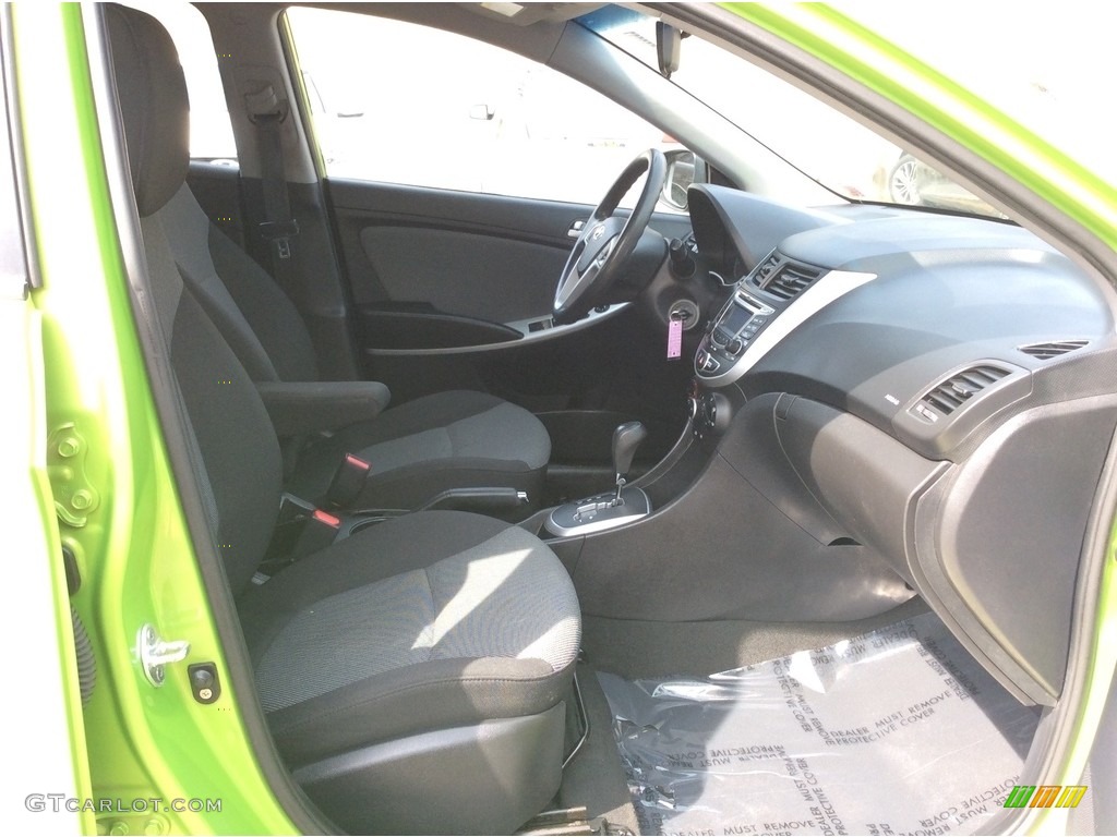 2012 Accent GS 5 Door - Electrolyte Green / Black photo #25