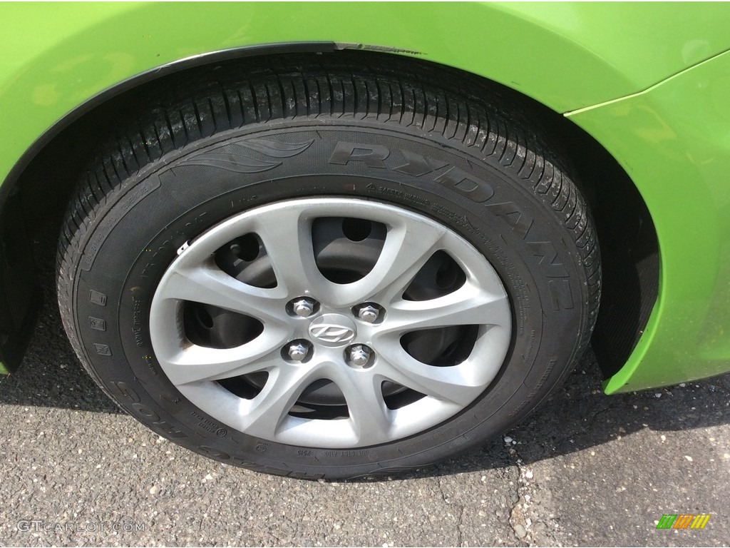 2012 Accent GS 5 Door - Electrolyte Green / Black photo #26