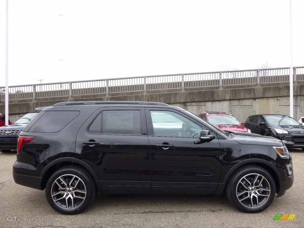 Shadow Black Ford Explorer