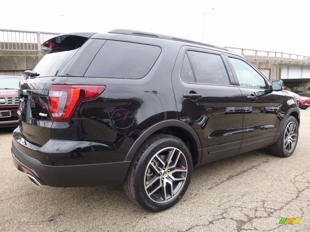 2016 Explorer Sport 4WD - Shadow Black / Ebony Black photo #2