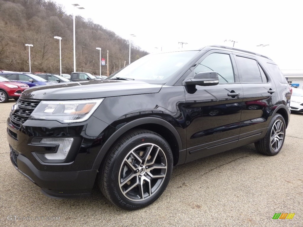 2016 Explorer Sport 4WD - Shadow Black / Ebony Black photo #6