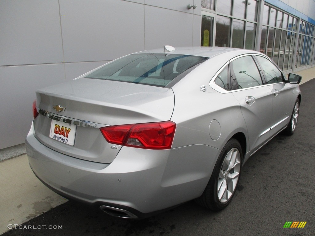 2015 Impala LTZ - Silver Ice Metallic / Jet Black/Dark Titanium photo #4