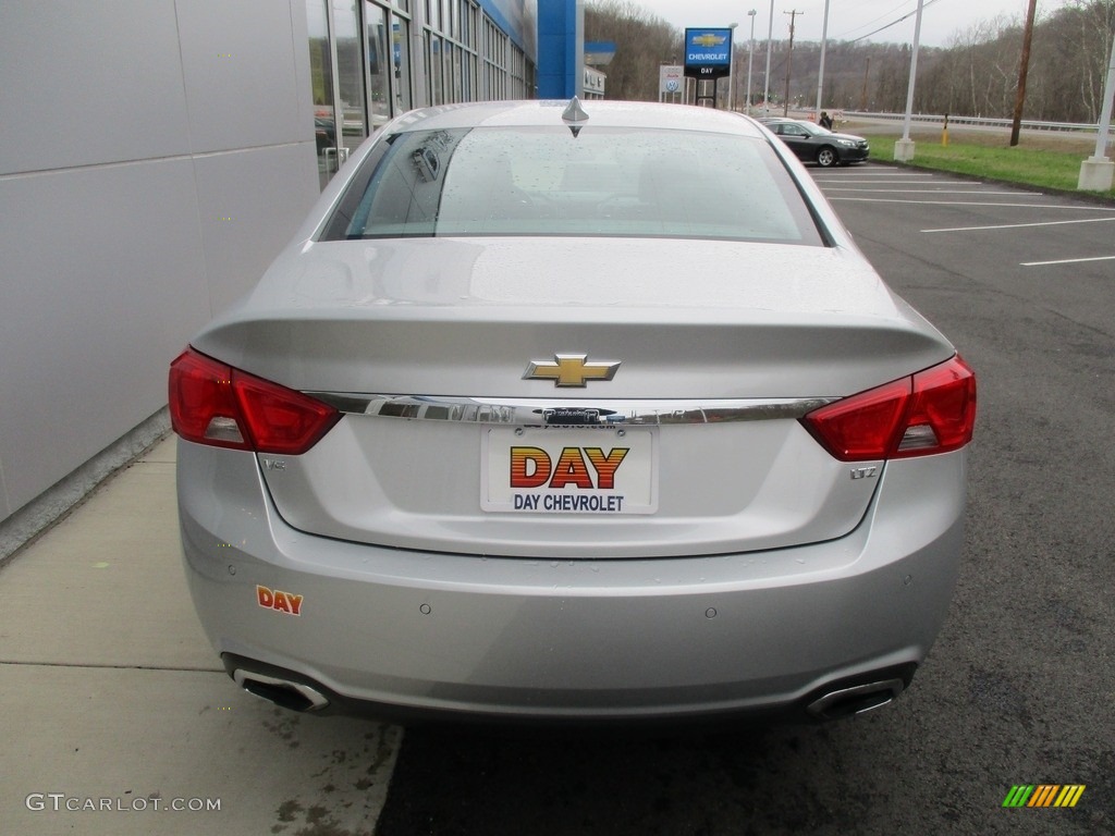 2015 Impala LTZ - Silver Ice Metallic / Jet Black/Dark Titanium photo #5