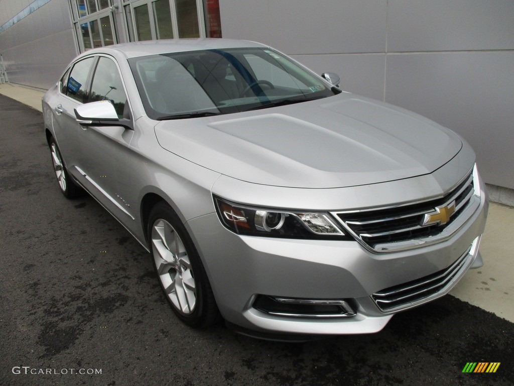 2015 Impala LTZ - Silver Ice Metallic / Jet Black/Dark Titanium photo #9