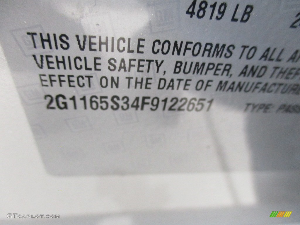 2015 Impala LTZ - Silver Ice Metallic / Jet Black/Dark Titanium photo #19