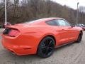 2016 Competition Orange Ford Mustang EcoBoost Coupe  photo #2