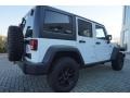 2015 Bright White Jeep Wrangler Unlimited Willys Wheeler 4x4  photo #5