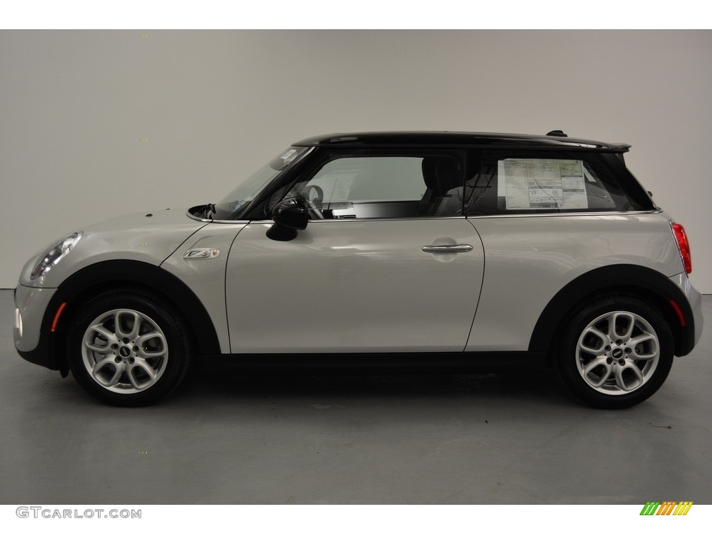 White Silver Metallic 2016 Mini Hardtop Cooper S 2 Door Exterior Photo #111829703