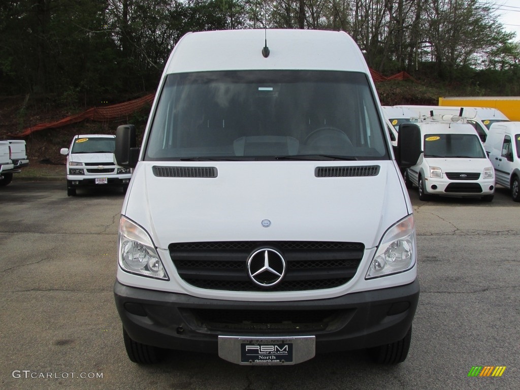 2012 Sprinter 2500 Cargo Van - Arctic White / Lima Black Fabric photo #2