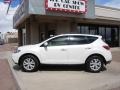 2012 Pearl White Nissan Murano SV AWD  photo #2