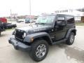 Black 2014 Jeep Wrangler Rubicon 4x4