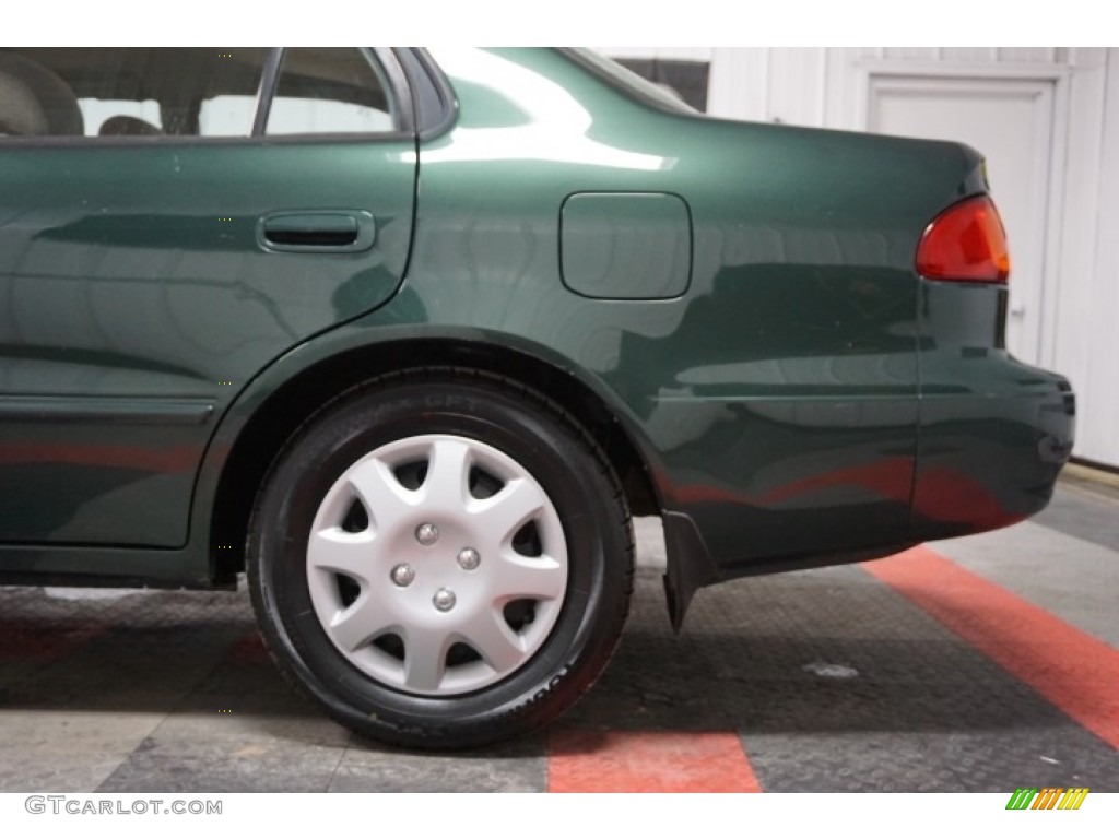 2001 Corolla LE - Woodland Green Pearl / Pebble Beige photo #101