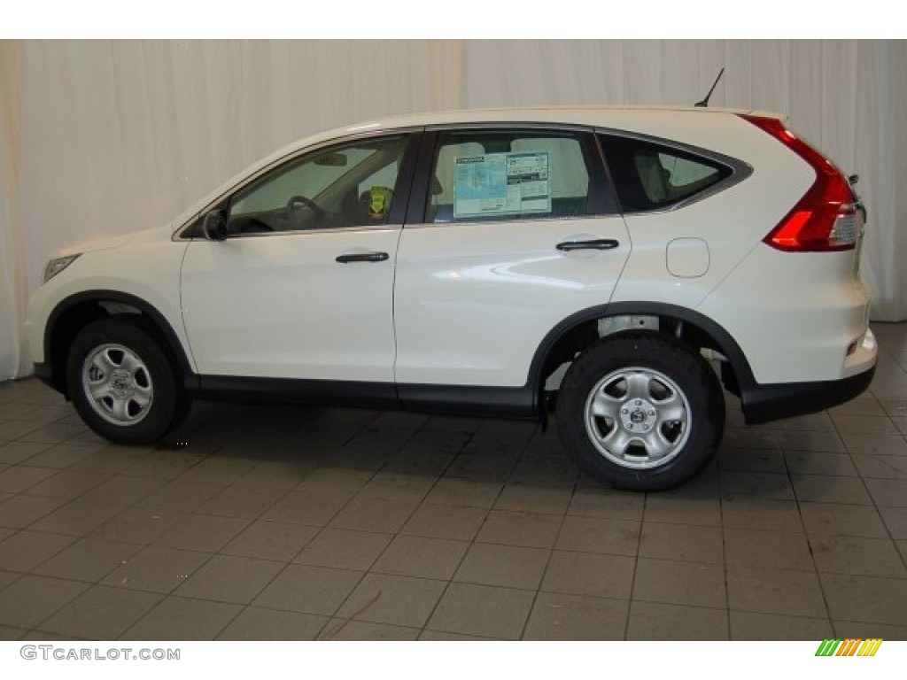 2016 CR-V LX - White Diamond Pearl / Beige photo #7