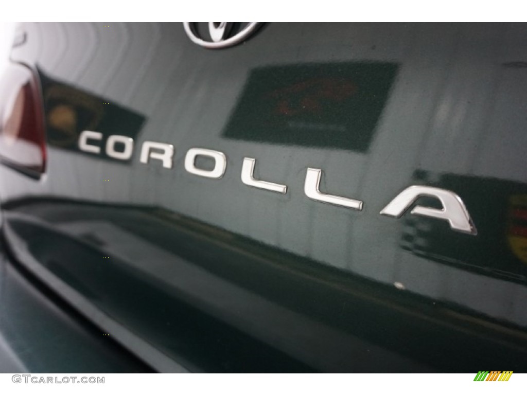2001 Corolla LE - Woodland Green Pearl / Pebble Beige photo #125