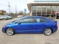 2008 Fiji Blue Pearl Honda Civic Si Sedan  photo #2