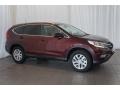 2016 Basque Red Pearl II Honda CR-V EX-L  photo #5