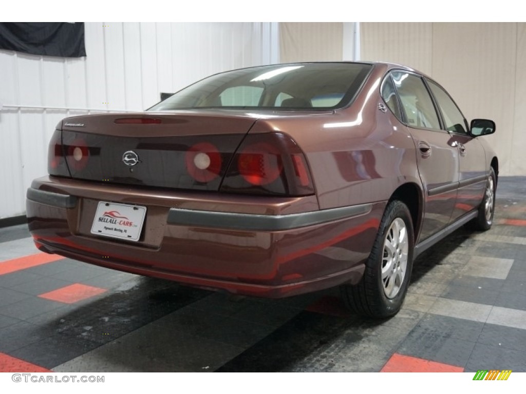 2000 Impala  - Dark Carmine Red Metallic / Medium Gray photo #8