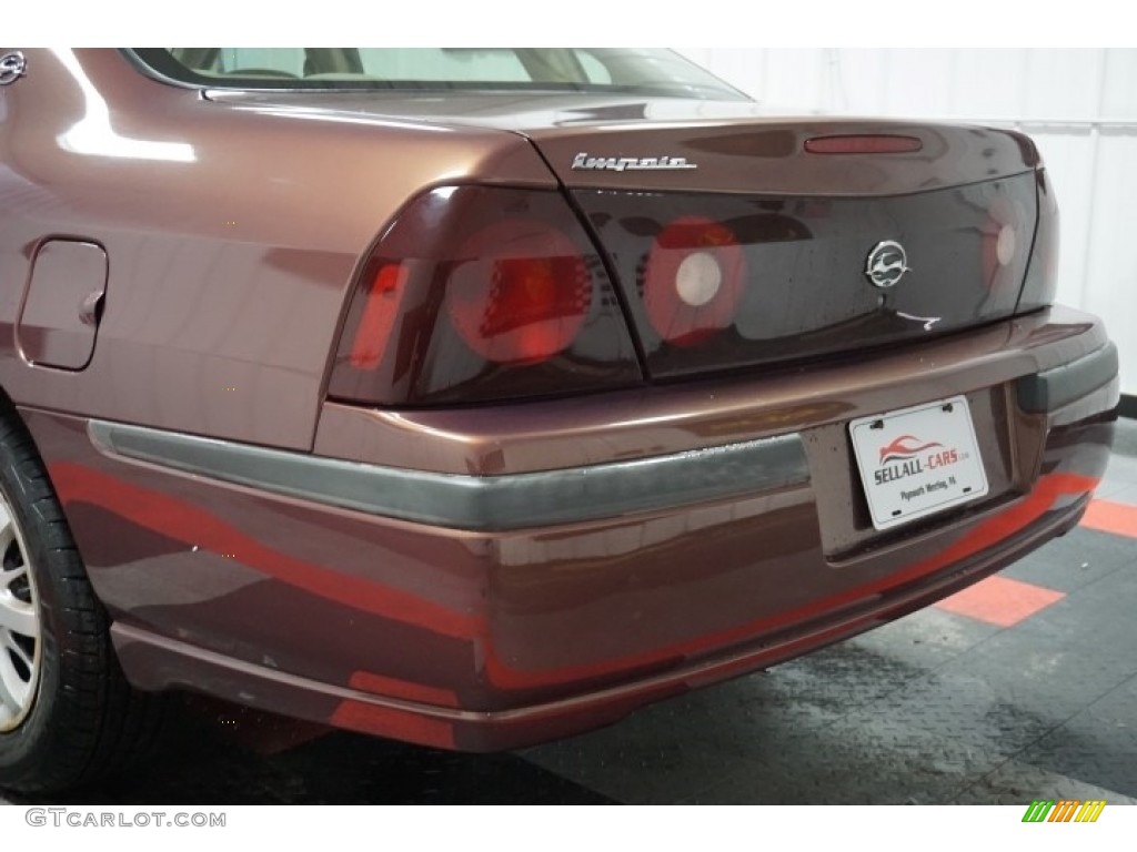 2000 Impala  - Dark Carmine Red Metallic / Medium Gray photo #60