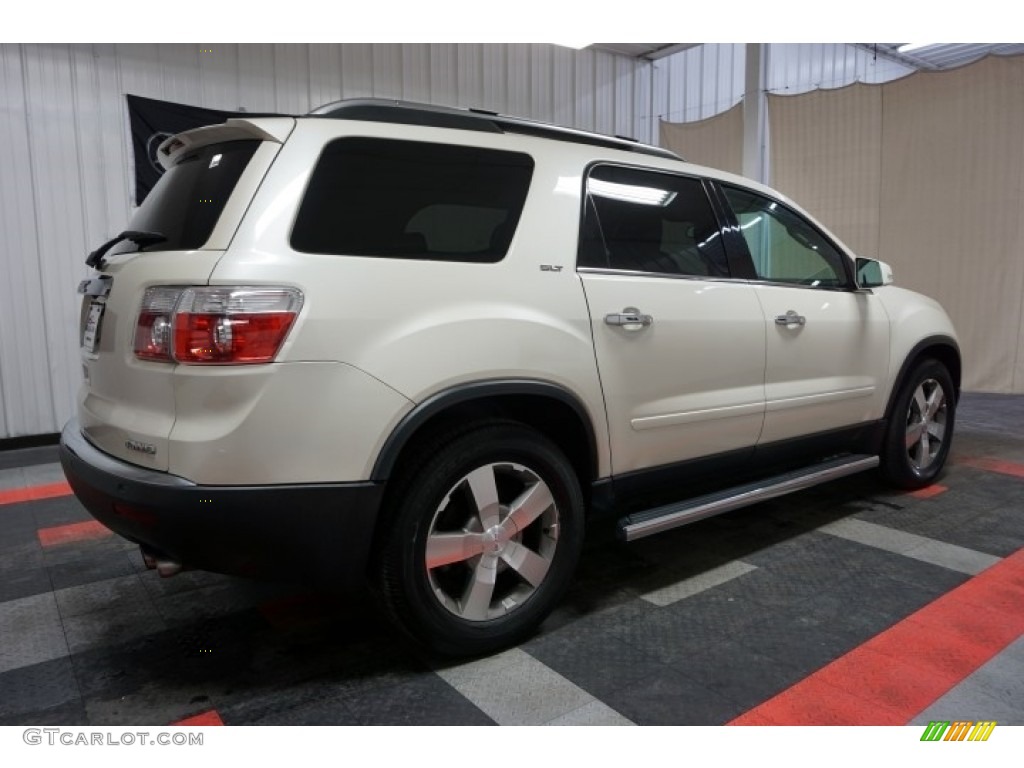 2009 Acadia SLT AWD - White Diamond Tricoat / Light Titanium photo #7