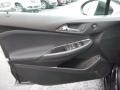 Jet Black 2016 Chevrolet Cruze LT Sedan Door Panel