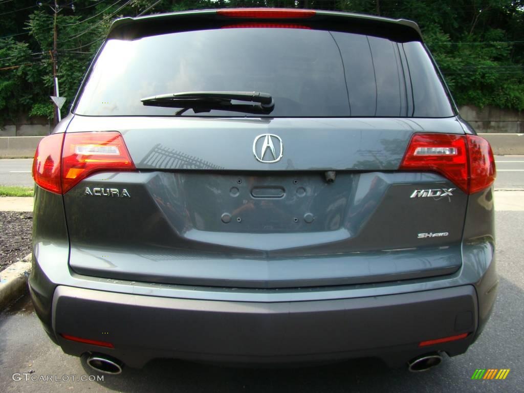 2007 MDX Technology - Nimbus Gray Metallic / Taupe photo #5